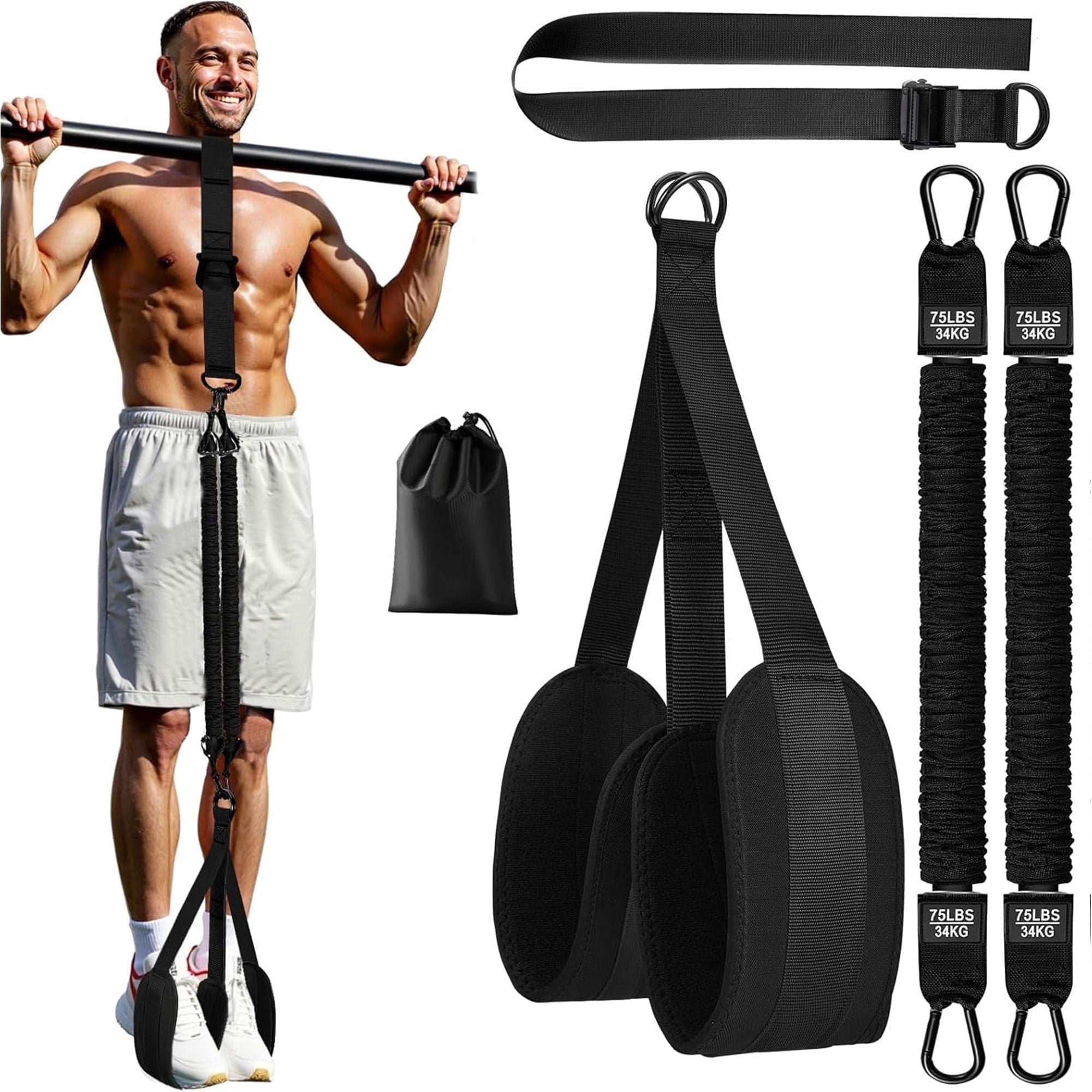 Musculum Pull-Up Bands Set - BLACK