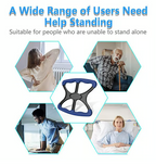 Elderlyfy Standing Aid and Handicap Bar with No-Slip Grip Handles