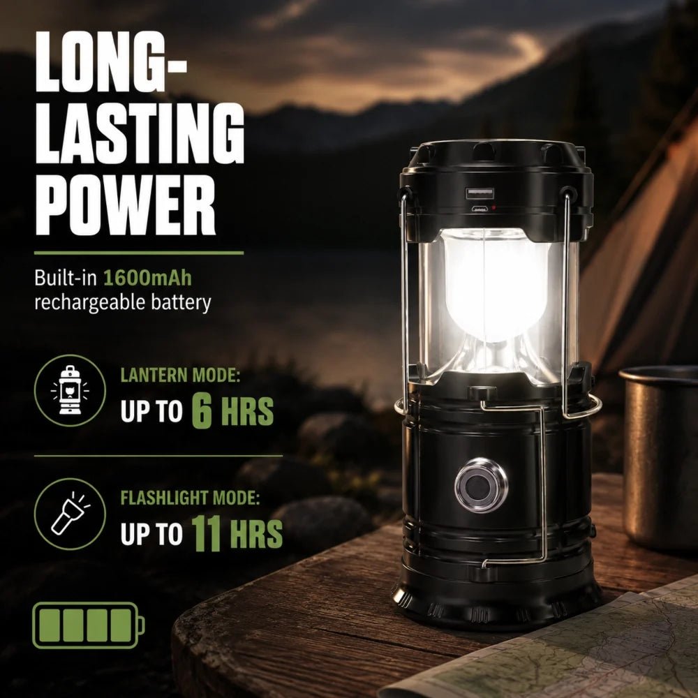 OffGridio Solar Camping Lantern