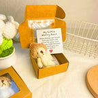 Okhall Handmade Mini Plush Teddy Bear in Box