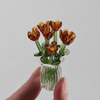 Omilora Florette Glass Bouquet