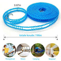 Reemoreemoo Windproof Non-Slip Clothesline