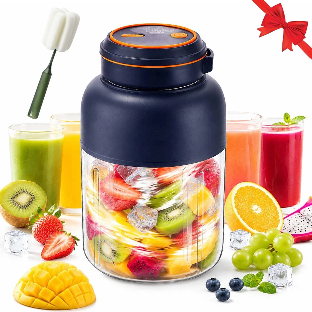 Traittion Portable Wireless Juicer Cup , Large Capacity Electric Fruit Juicer