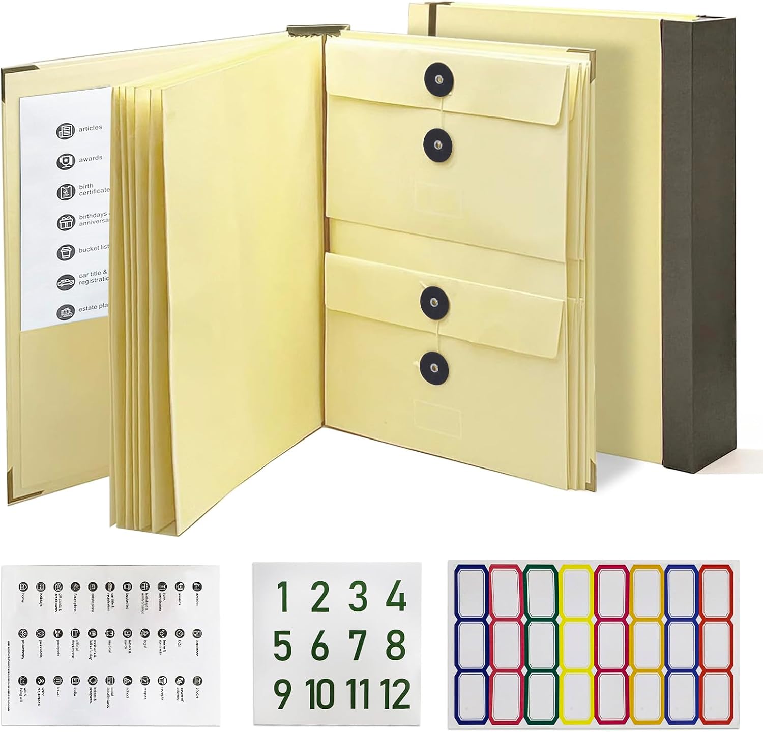 Shoplarke Accordion Organizer Folio
