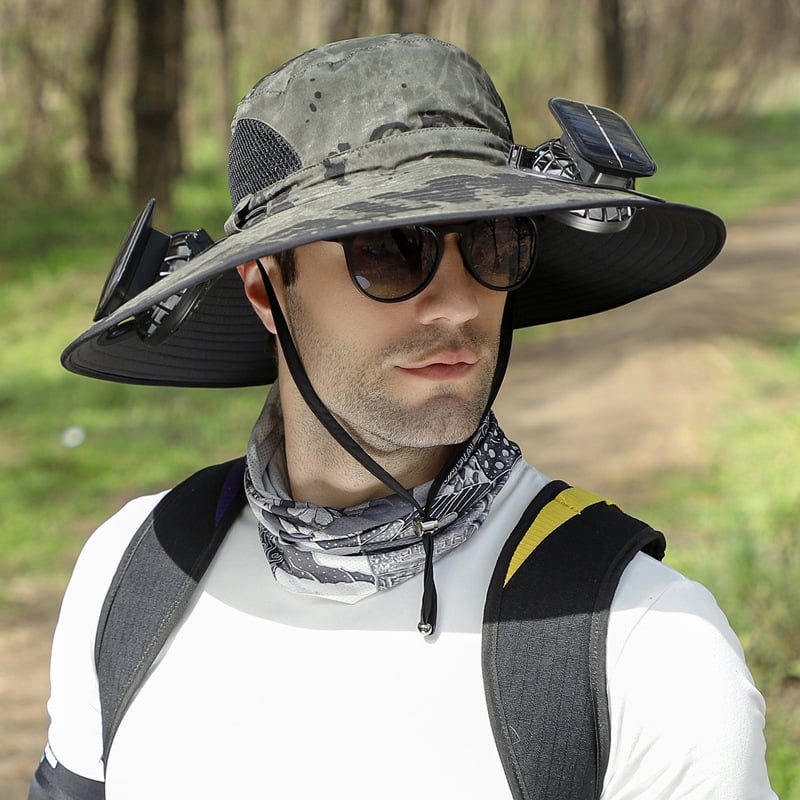 ShopPaya Solar Fan Hat