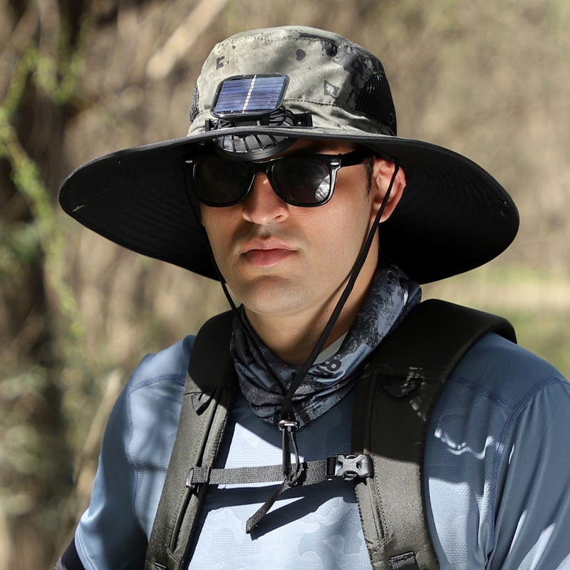 ShopPaya Solar Fan Hat