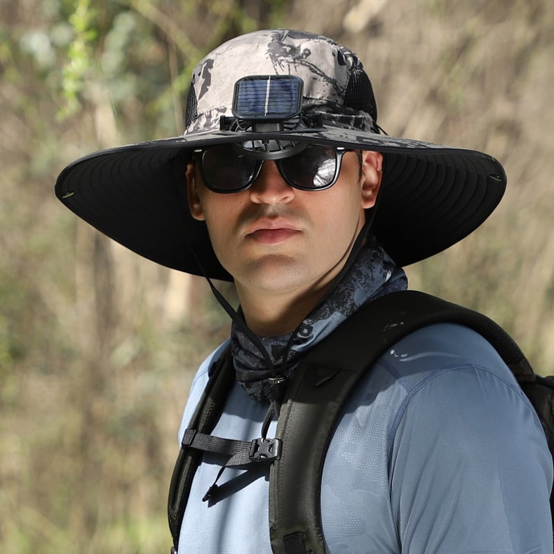 ShopPaya Solar Fan Hat