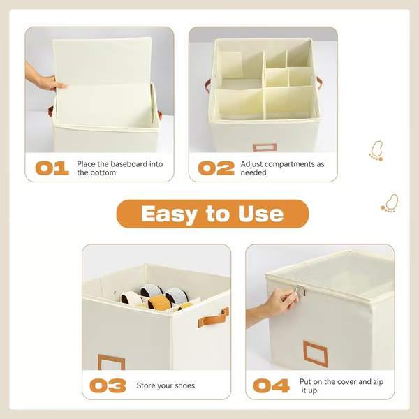 Admitety Shoe Organizer for Closet