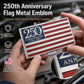 Thetendernorth 250th Anniversary Metal Flag Emblem