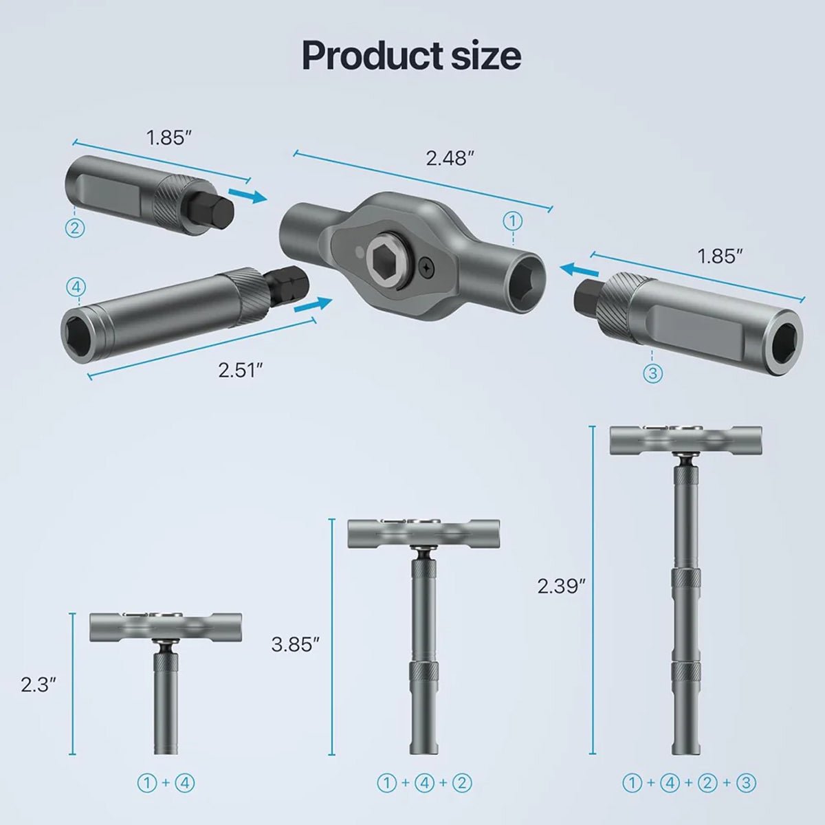 Toolsons 24-in-1 Magnetic DlY Screwdriver Set