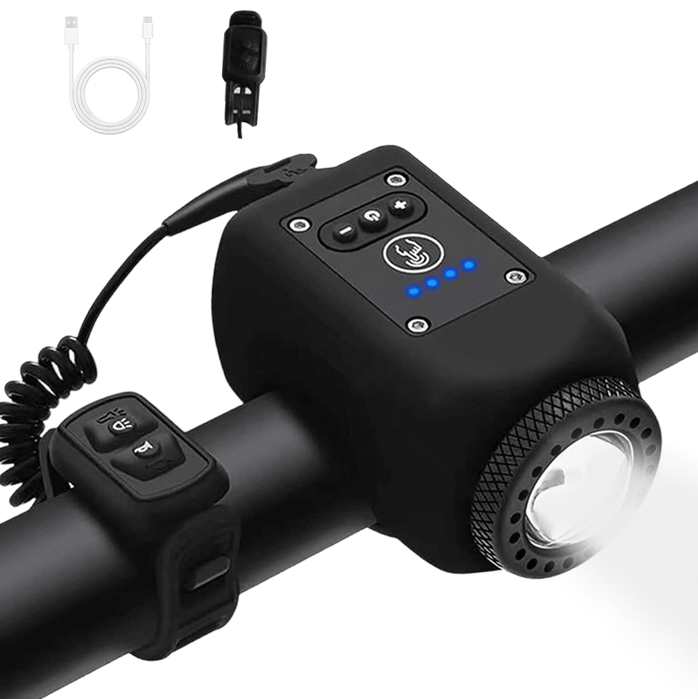 Torkeen Bike Electronic Horn with Large Range Floodlight