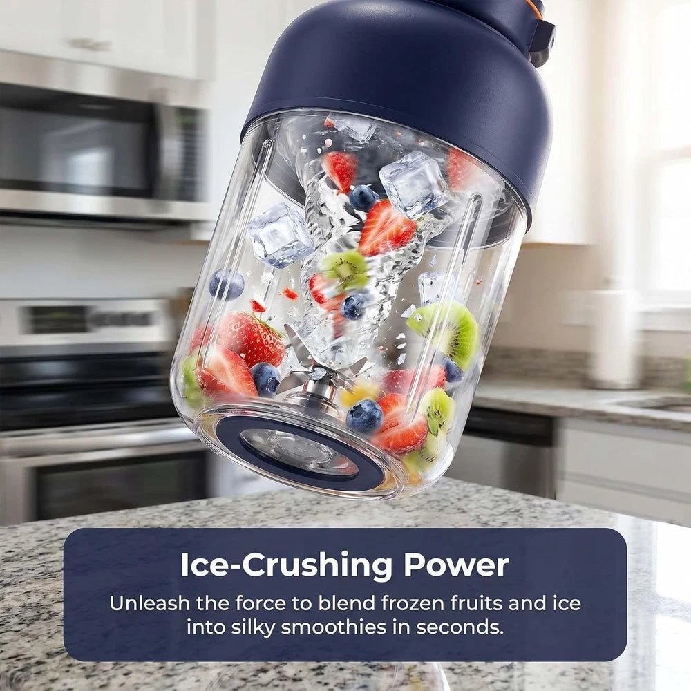 Traittion Portable Wireless Juicer Cup , Large Capacity Electric Fruit Juicer