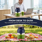 Traittion Portable Wireless Juicer Cup , Large Capacity Electric Fruit Juicer