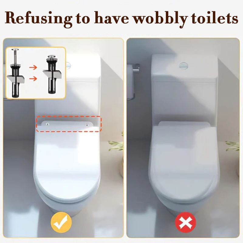 Vexlavoshop Heavy Duty Toilet Seat Fastener Bolt kit